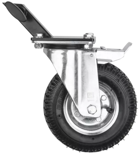 Kupo KS215S 8""""/ 215mm Caster with Brake 25mm Square adapter Set of Three