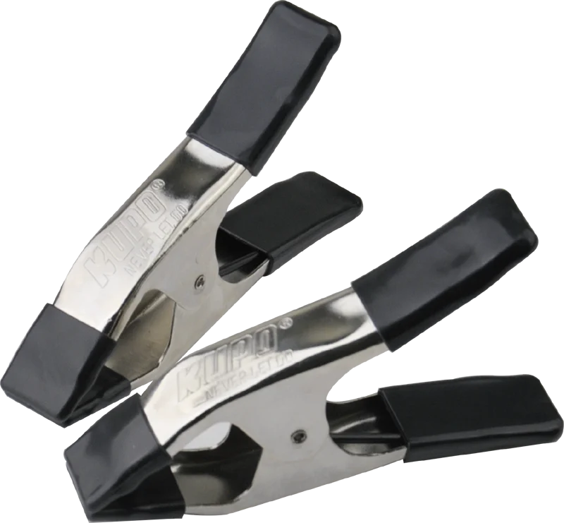 Kupo KCP-356-BK 6in Steel Spring A Clamp - Black (Set of 2)
