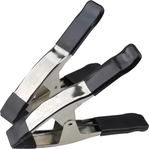 Kupo KCP-359-BK 9in Steel Spring A Clamp - Black (Set of 2)