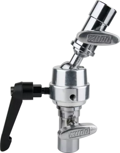 Kupo KCP-412 5/8"""" Swivel Super Grip Double Baby Receiver