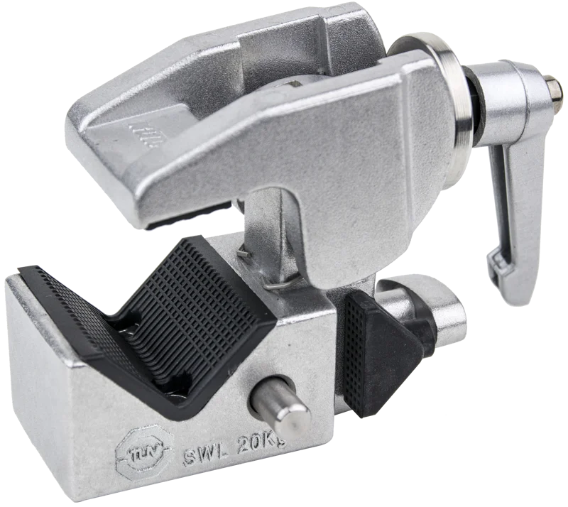 Kupo KCP-710 Convi Clamp with Adjustable Handle - Silver