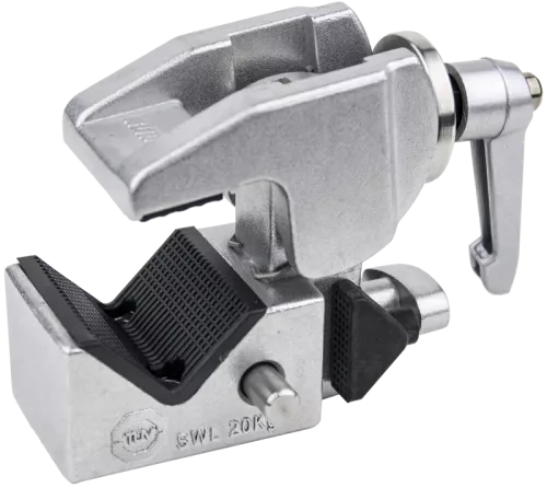 Kupo KCP-710 Convi Clamp with Adjustable Handle - Silver
