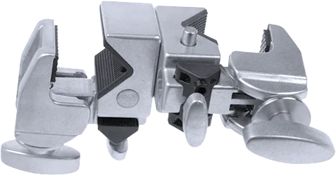 Kupo KCP-720 Double Convi Clamp - Silver