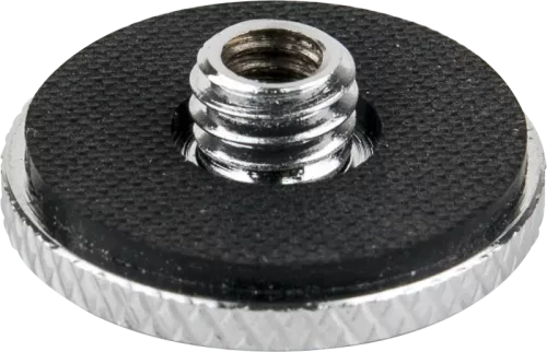 Kupo KS-064 Female 1/4""""-20 to Male 3/8""""-16 Thread Adapter w/1.18in Flange