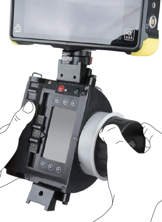 Kupo KS-704 Arri Monitor Bracket for WCU-4