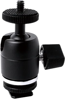 Kupo KS-CB03 Mini Ball Head with Hot Shoe Adapter