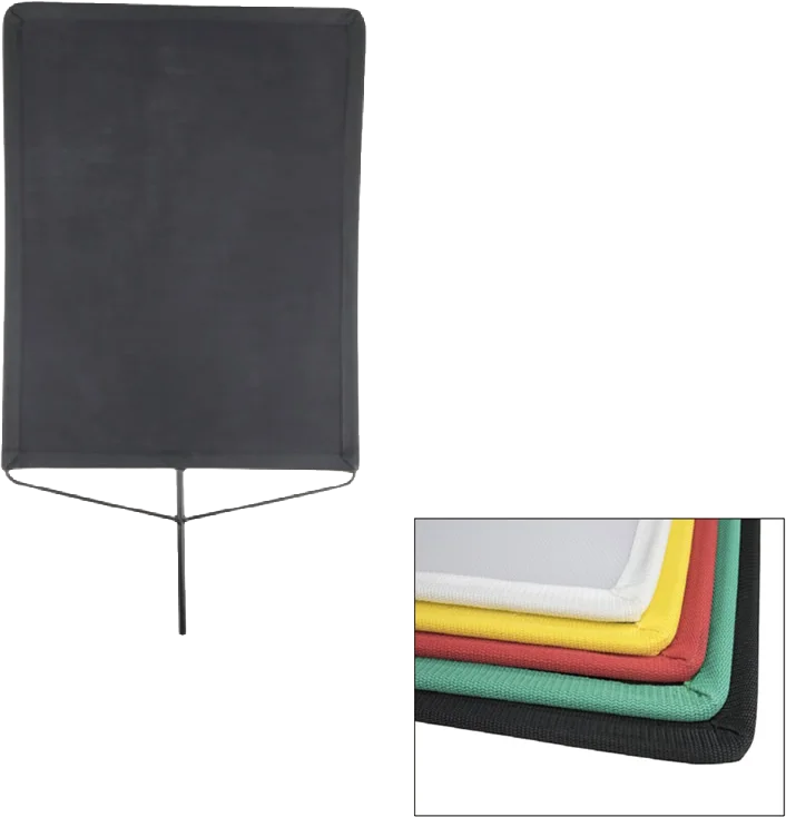 Kupo KT-2436FBD 24""""x 36"""" Full Frame Flag - Black Denim