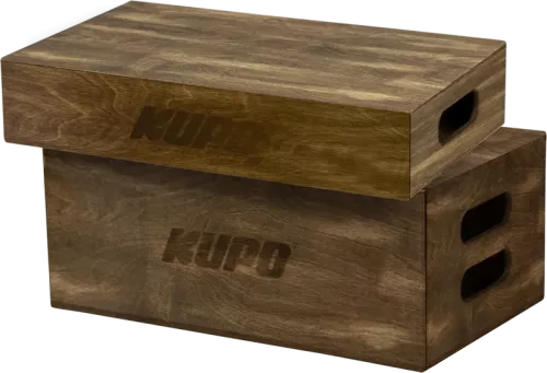 Kupo KAB-048BST  Brown Stained Apple Box Set