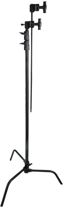 Kupo CS-30MKB 30"""" Master C-Stand with Sliding Leg - Black Kit