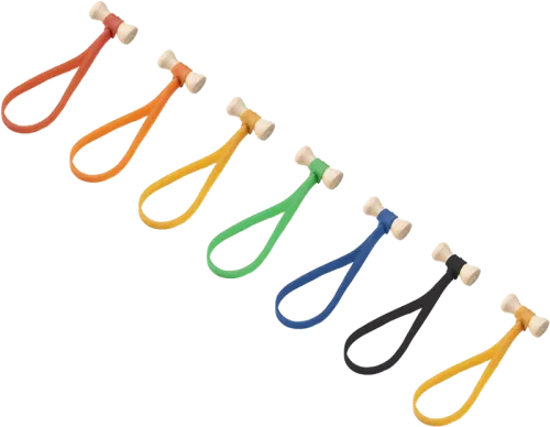 Kupo Elastic Cable tie 5"""" -10pcs Mixed color