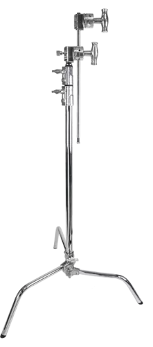 Kupo CS-20MK 20"""" C Stand w/ Sliding Leg Kits (Silver)