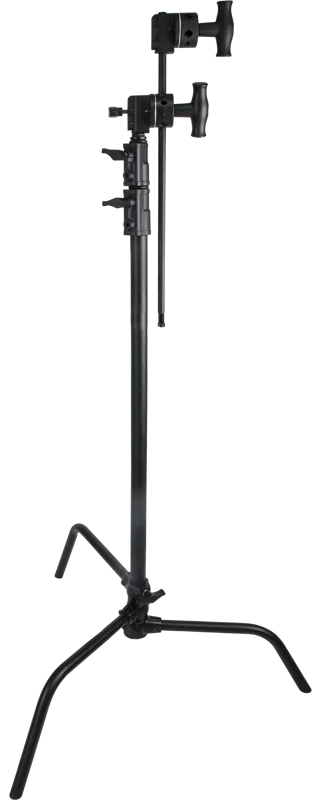 Kupo CS-20MKB 20"""" C Stand w/ Sliding Leg Kits (Black)
