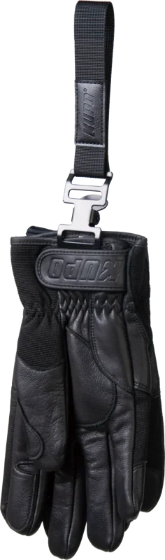 Kupo Glove Strap Alligator Clip & Black Label