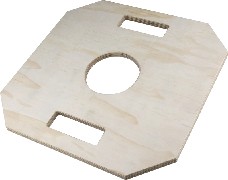 Kupo KAB-018 Octagon Hi-Hat Wood Board