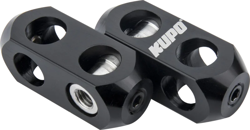 Kupo KCP-198 Dual Multio 5/8"""" Receiver Swiver Connector