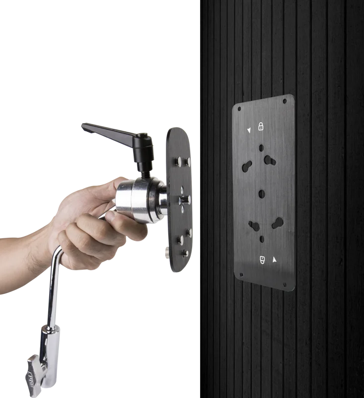 Kupo KCP-416 Twist Lock Rear Mounting Plate For Kino Flo Double