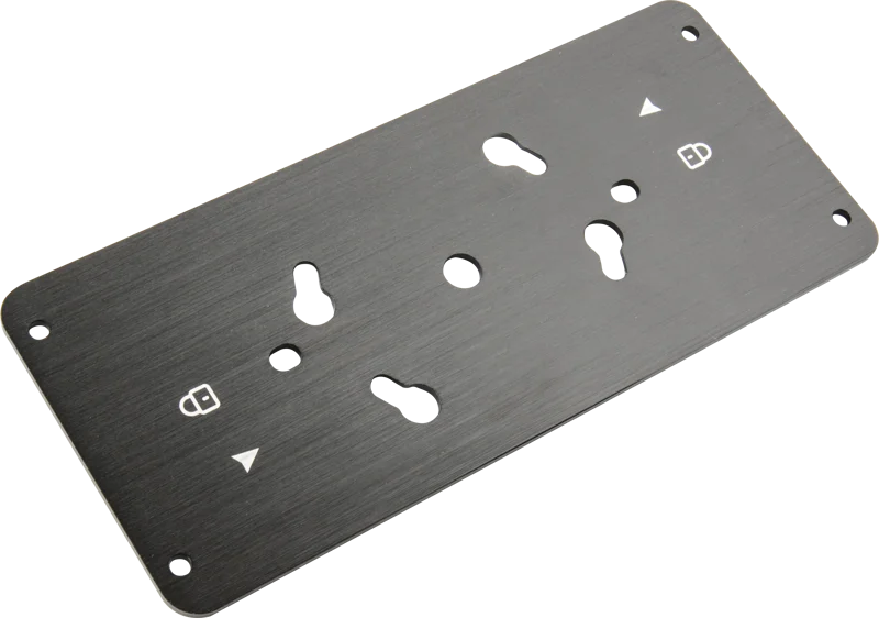Kupo KCP-416 Twist Lock Rear Mounting Plate For Kino Flo Double