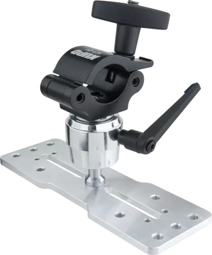 Kupo KCP-654 2"""" Coupler w/ A Swivel Camera Mounting Plate