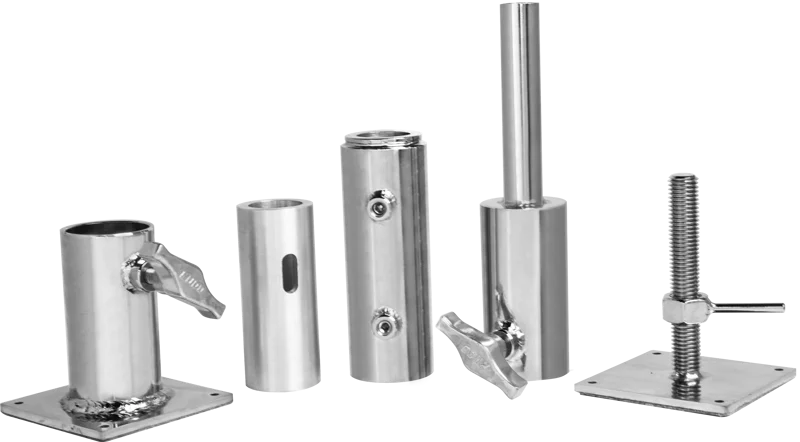 Kupo KCP-712TSK Telescopic Wall Spreader Kit For Pipe 1-1/2"""" Schedule 40 (O.D.48.3mm)