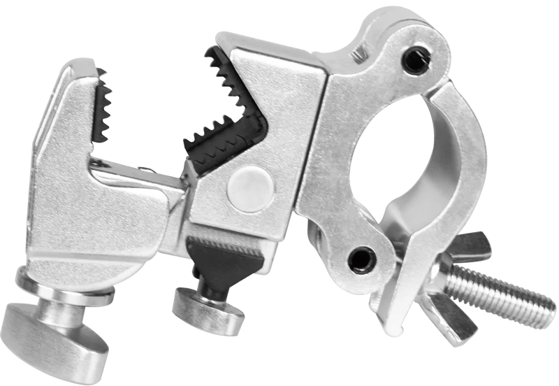 Kupo KCP-715P Toothy Convi. Clamp w/ Half Coupler