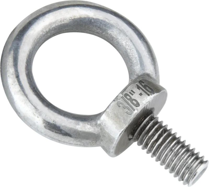 Kupo KS-155L Ring Bolt 3/8""""-16 X 20mm Stainless Steel, Long Thread