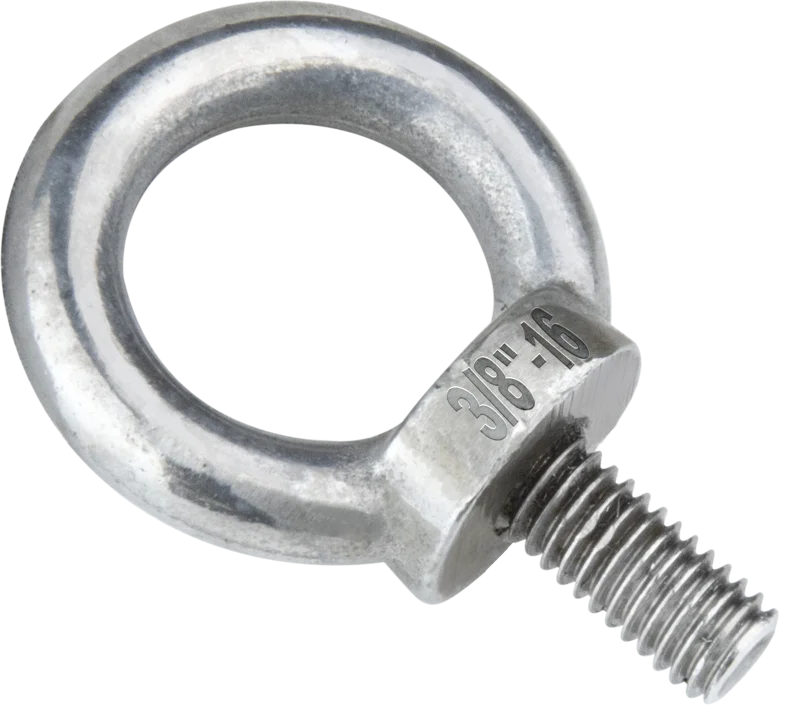 Kupo KS-155L Ring Bolt 3/8""""-16 X 20mm Stainless Steel, Long Thread