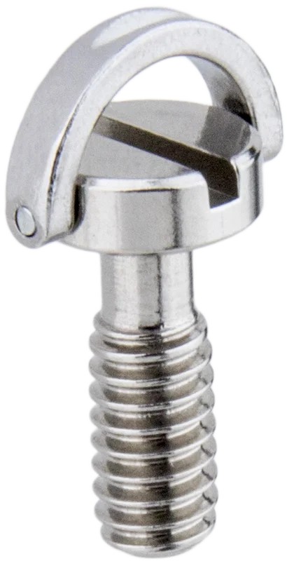Kupo KS-184 Stainless Steel Flat Head Shaft D Ring 1/4"""" Screws(21mm)
