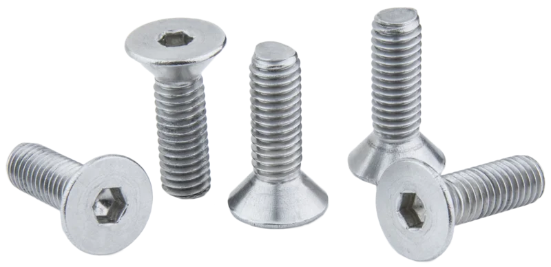 Kupo KS-293 3/8""""-16Unc X 1-1/4"""" Stainless Hex Flat Head Screw Set (5Pcs)
