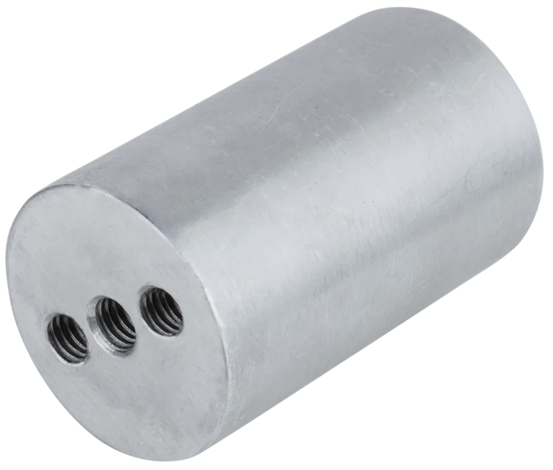 Kupo KS-508 1-7/8"""" (O.D.) 48mm X 3""""(80mm) Long Aluminum Tube w/ Double