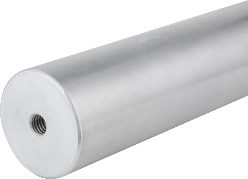 Kupo KS-525 1-7/8"""" (O.D.) 48mm X10""""(250mm) Long Aluminum Tube w/ Double
