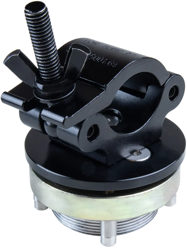 Kupo KS-696 Mitchell Mount With 2"""" Coupler Collar Castle & Nut