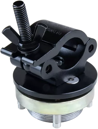 Kupo KS-696 Mitchell Mount With 2"""" Coupler Collar Castle & Nut
