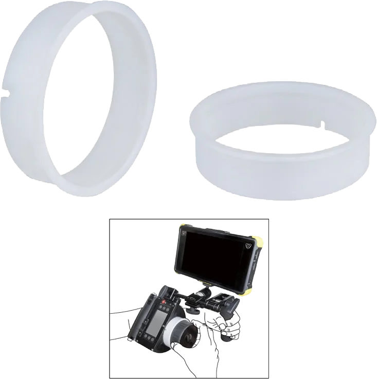 Kupo KS-708 Plain White Focus Ring For Wcu4