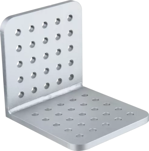 Kupo KS-0606L L-Cheese-Plate 6""""(15.2cm)X 6""""(15.2cm) With 3/8"""" Hole