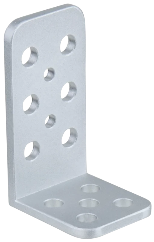 Kupo KS-2439L Mini L-Cheese-Plate 2.4""""(6cm)X 3.9""""(10cm) w/ 3/8"""" & 1/4"""" Hole