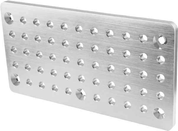 Kupo KS-6011 6""""X 11"""" Rectangle Cheeseplate (Aluminum)