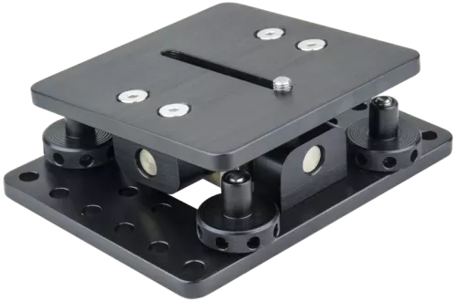 Kupo KSC-150 Mini 4 Way Leveling Cam Mount w/ 3/8"""" Slot-Blk