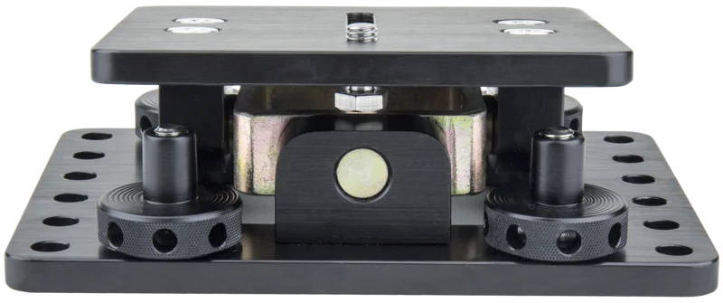 Kupo KSC-150 Mini 4 Way Leveling Cam Mount w/ 3/8"""" Slot-Blk