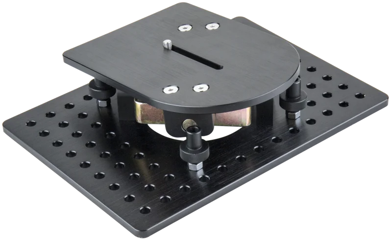 Kupo KSC-160 4 Way Leveling Cam Mount w/ 3/8"""" Slot-Blk
