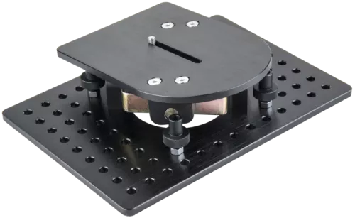 Kupo KSC-160 4 Way Leveling Cam Mount w/ 3/8"""" Slot-Blk