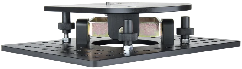 Kupo KSC-160 4 Way Leveling Cam Mount w/ 3/8"""" Slot-Blk