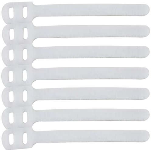 Kupo MEZ-PO1W Ez Tie Petite, 7pcs  White