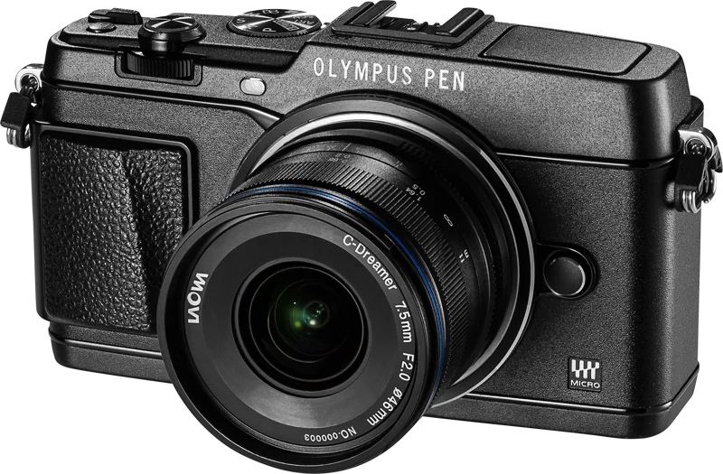 Laowa 7.5mm f/2  (Standard) Lens - MFT / Black