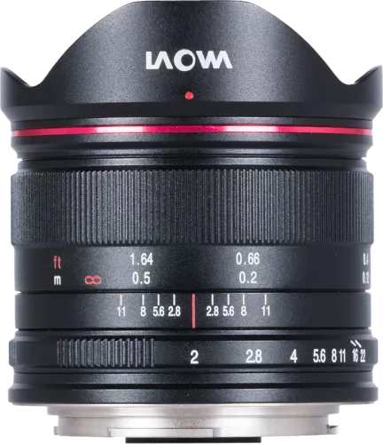 Laowa 7.5mm f/2 (Lightweight) Lens - MFT / Black