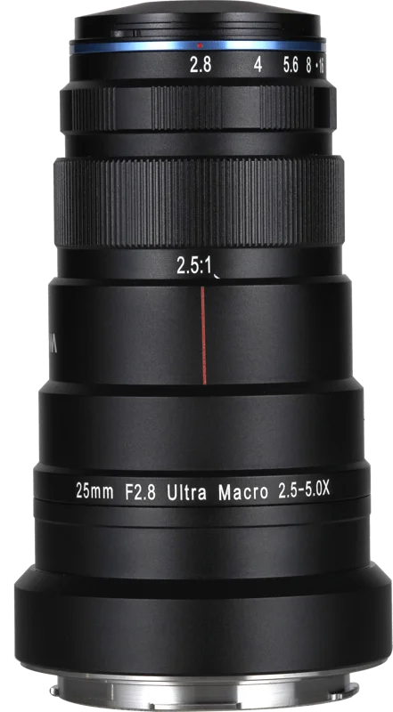 Laowa 25mm f/2.8 2.5-5X Ultra Macro Lens - L Mount