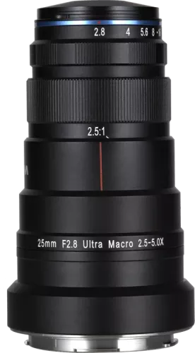 Laowa 25mm f/2.8 2.5-5X Ultra Macro Lens - L Mount
