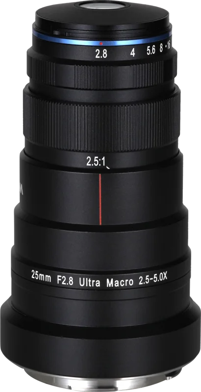Laowa 25mm f/2.8 2.5-5X Ultra Macro Lens - L Mount