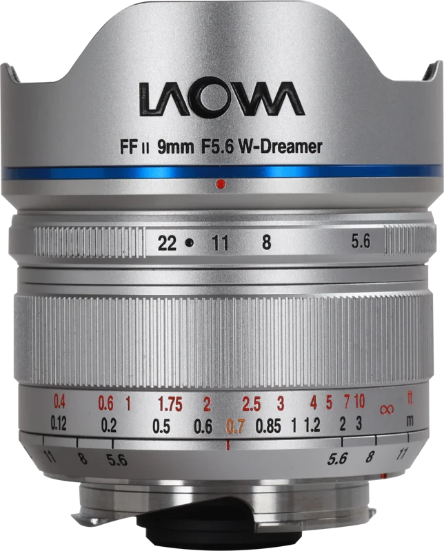 Laowa 9mm f/5.6 FF RL Lens - Leica M (Silver)