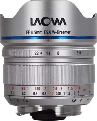 Laowa 9mm f/5.6 FF RL Lens - Leica M (Silver)