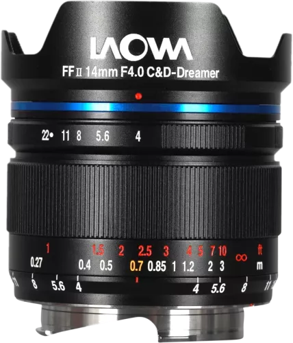 Laowa 14mm f/4 FF RL Zero-D - Leica M (Black)